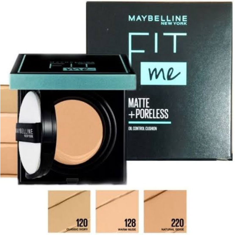 Maybelline Fit me cushion matte + poreless