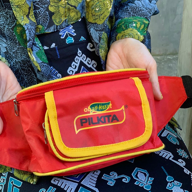 tas pinggang Pilkita jadul