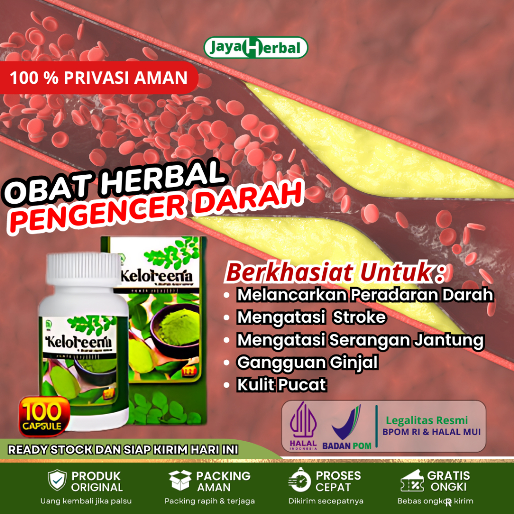 Obat Pengencer Darah Beku, Penyumbatan Pembuluh Darah, Pembersih Pembuluh Darah, Darah Kental, Darah