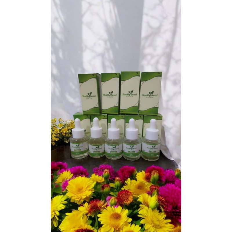 

Healthy stevia (pemanis Alami) - paket 12 botol uk.15ml