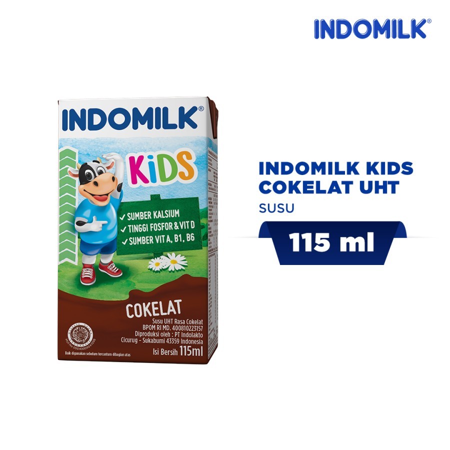 

Indomilk Kids Coklat UHT 115ml