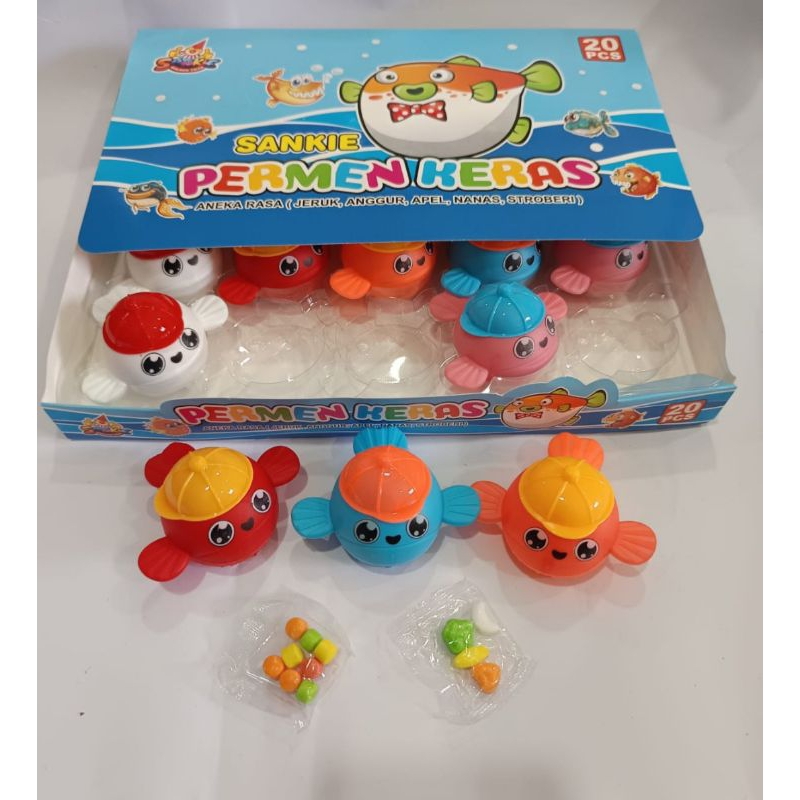 

candy ikan buntal isi 20 pcs
