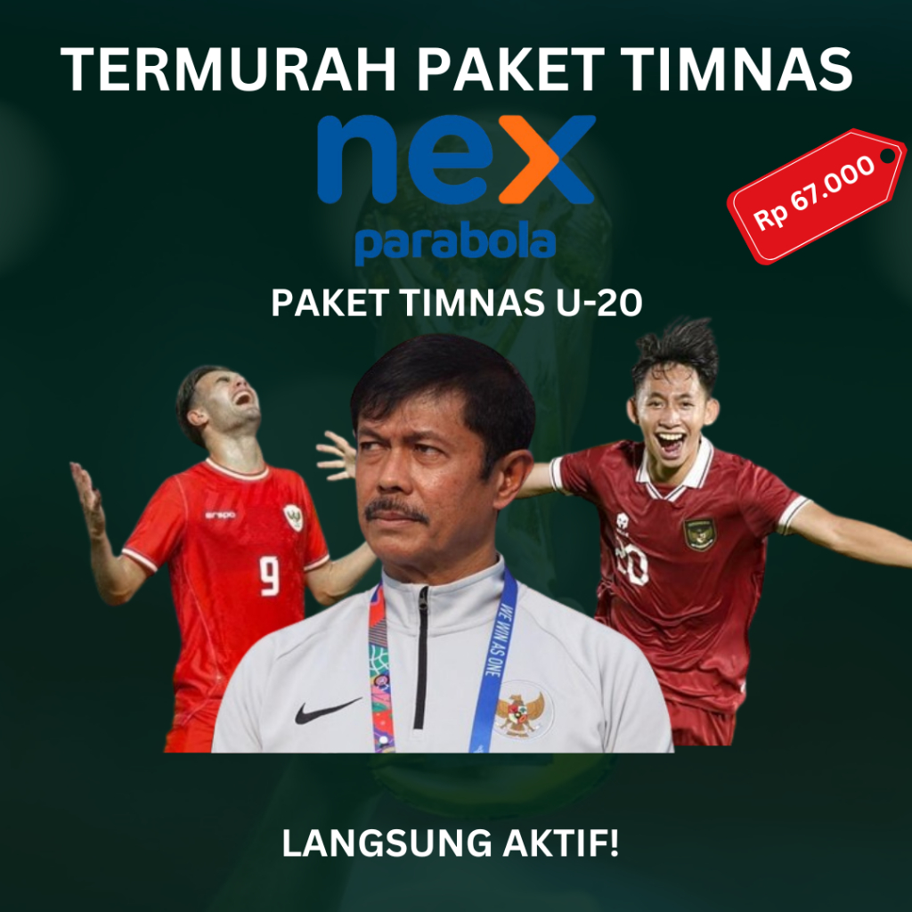 REICIVER K NEX PARABOLA PAKET TIMNAS INDONESIA U 20 SEOUL EARTH ON US CUP