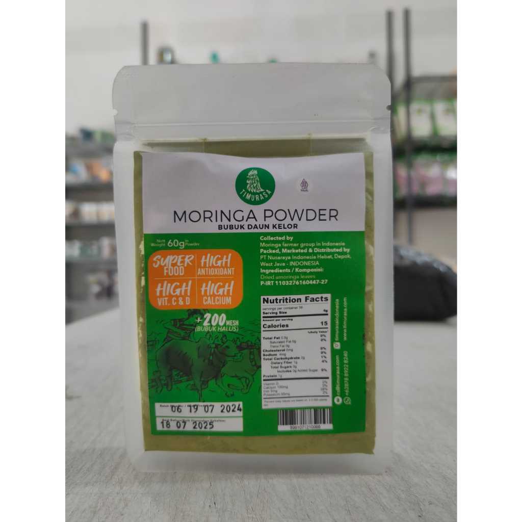 

Timurasa Bubuk daun kelor moringa 60gr