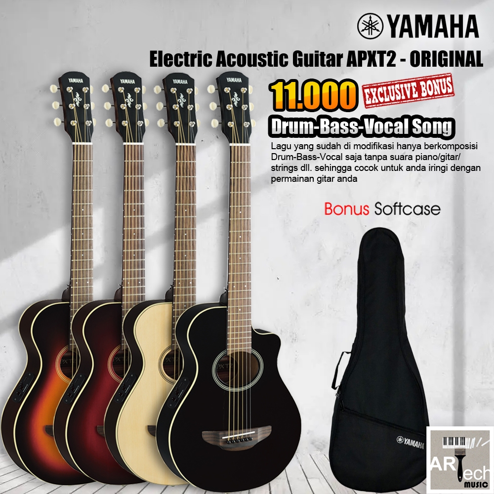 Gitar Akustik Elektrik 3/4 YAMAHA APXT2 / APX T2 / APXT 2 Original