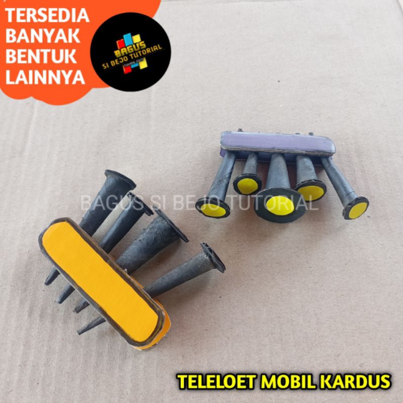 TELOLET KLAKSON MOBIL MOBILAN DARI KARDUS