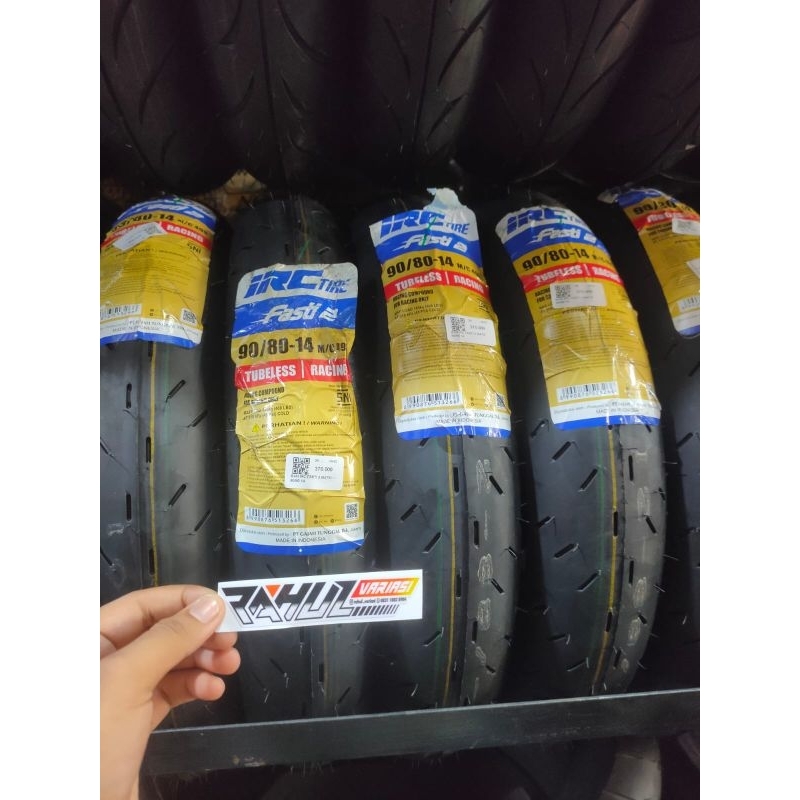 BAN IRC TIRE FASTI 2 UK 90/80-14