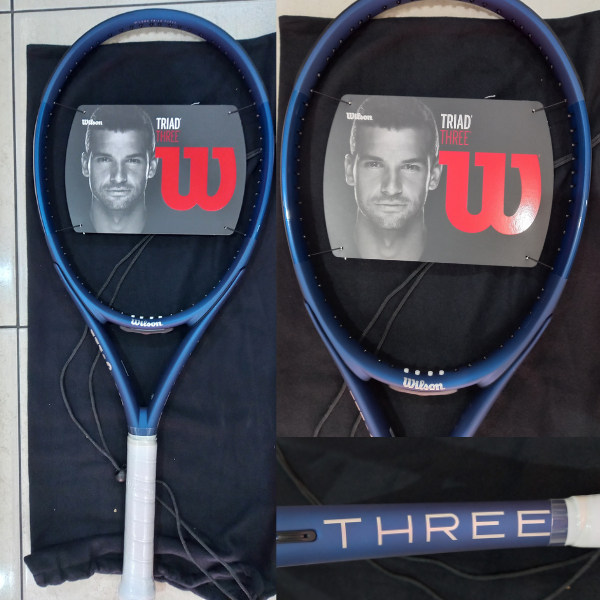 Wilson Triad Three Raket Tenis 113 In 264 Gr