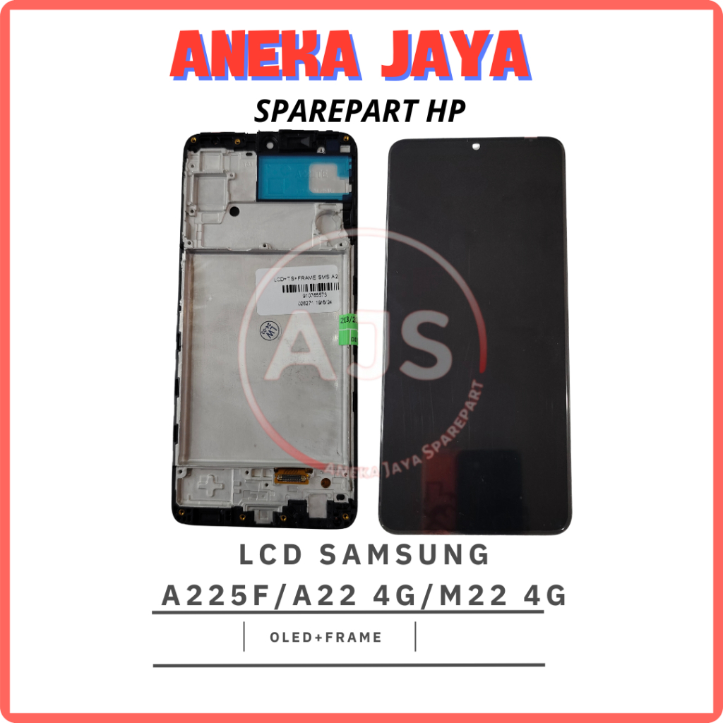 LCD SAMSUNG A225F / A22 (4G) / M22 (4G) OLED + FRAME