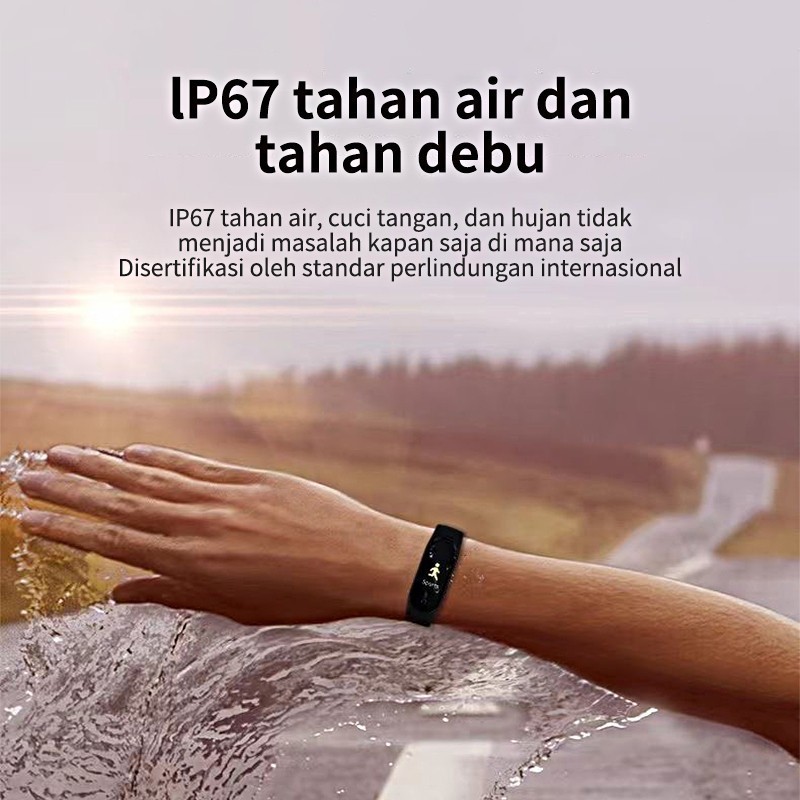 PROMO TERBARU [100% ORIGINAL] SAMSUNG SMARTWATCH M8 OLAHRAGA JAM TANGAN PINTAR PRIA, PEMBERITAHUAN
