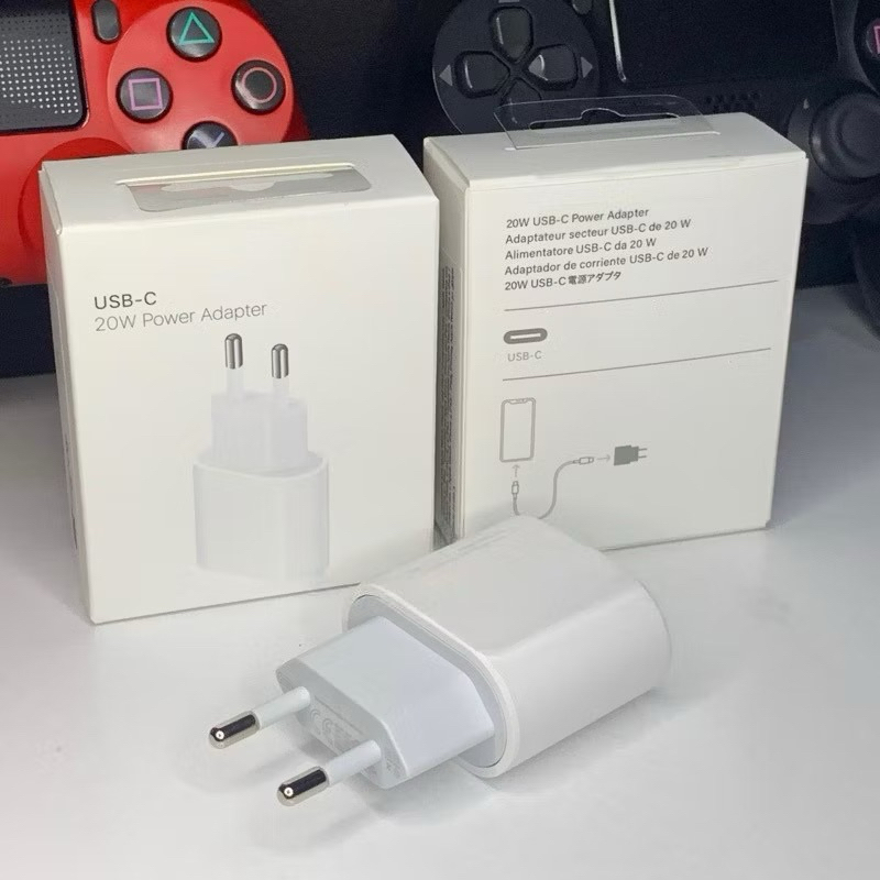 power adapter iphone 100% original 20watt fast charging garansi 1tahun