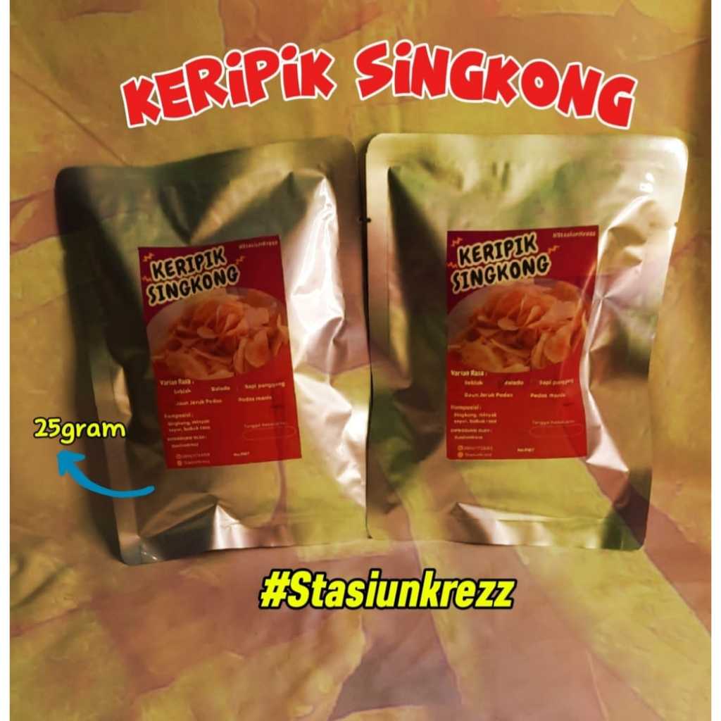 

Keripik Singkong mini mantab is the best