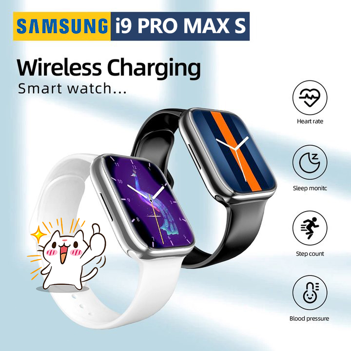 2024 Samsung SmartWatch i9 PRO MAX S Original Smartwatch 1.99 "HD Full Touch Screen Wireless Charge 