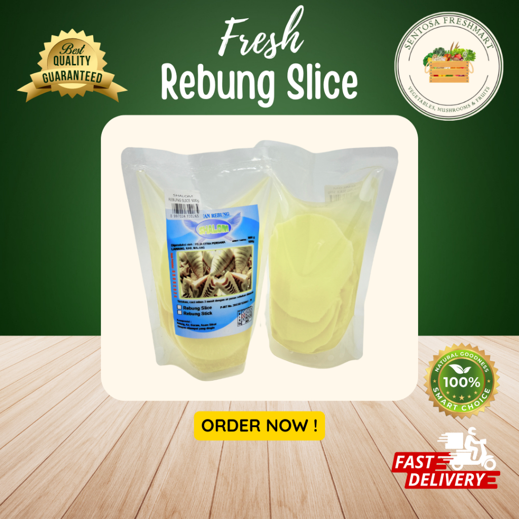 

[SENTOSA FRESHMART] REBUNG SLICE per PACK @500gr