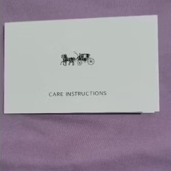 

kartu coc care intructions