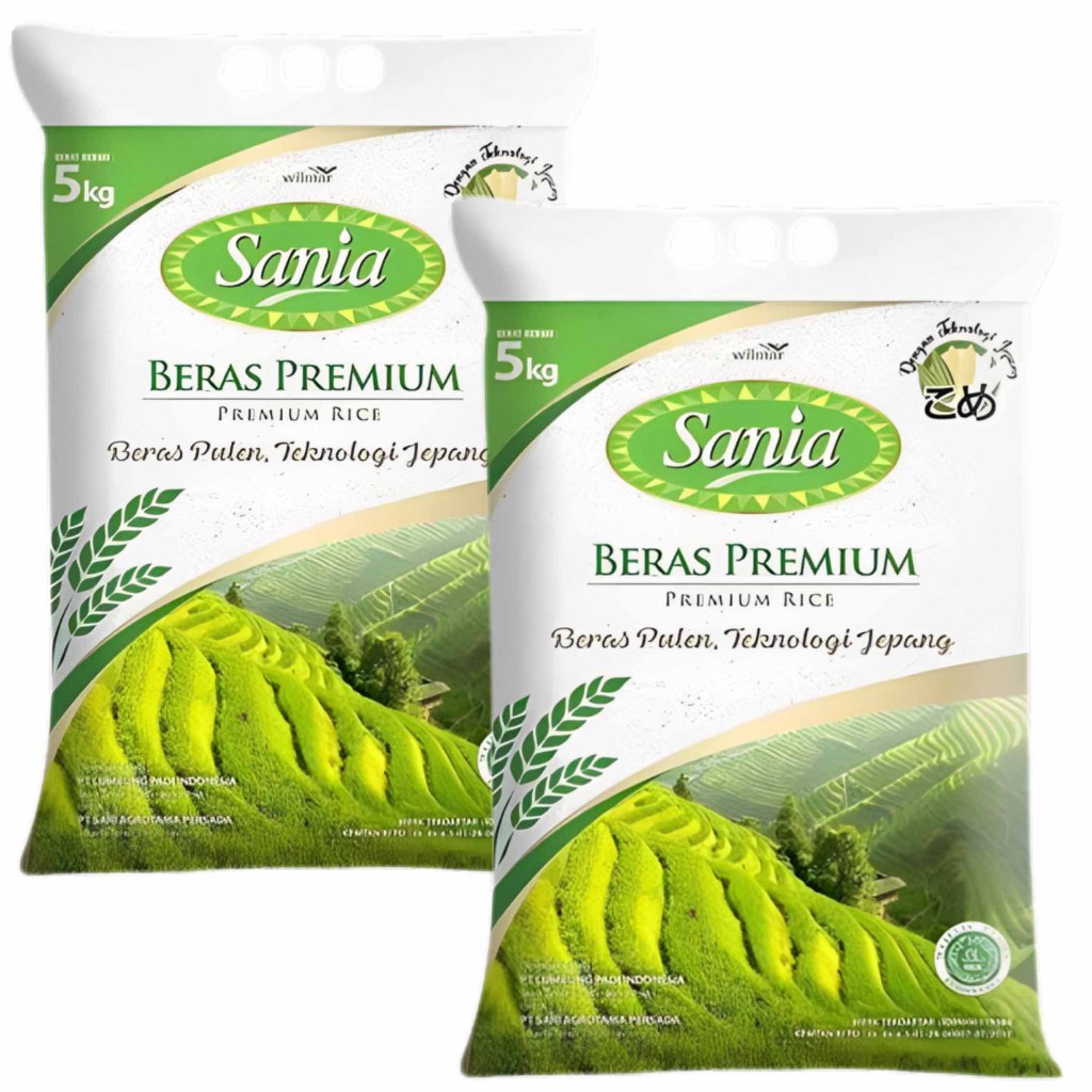 

Terlaris! Sania Rice / Beras Pum Rice / Beras Putih Pulen / 5kg