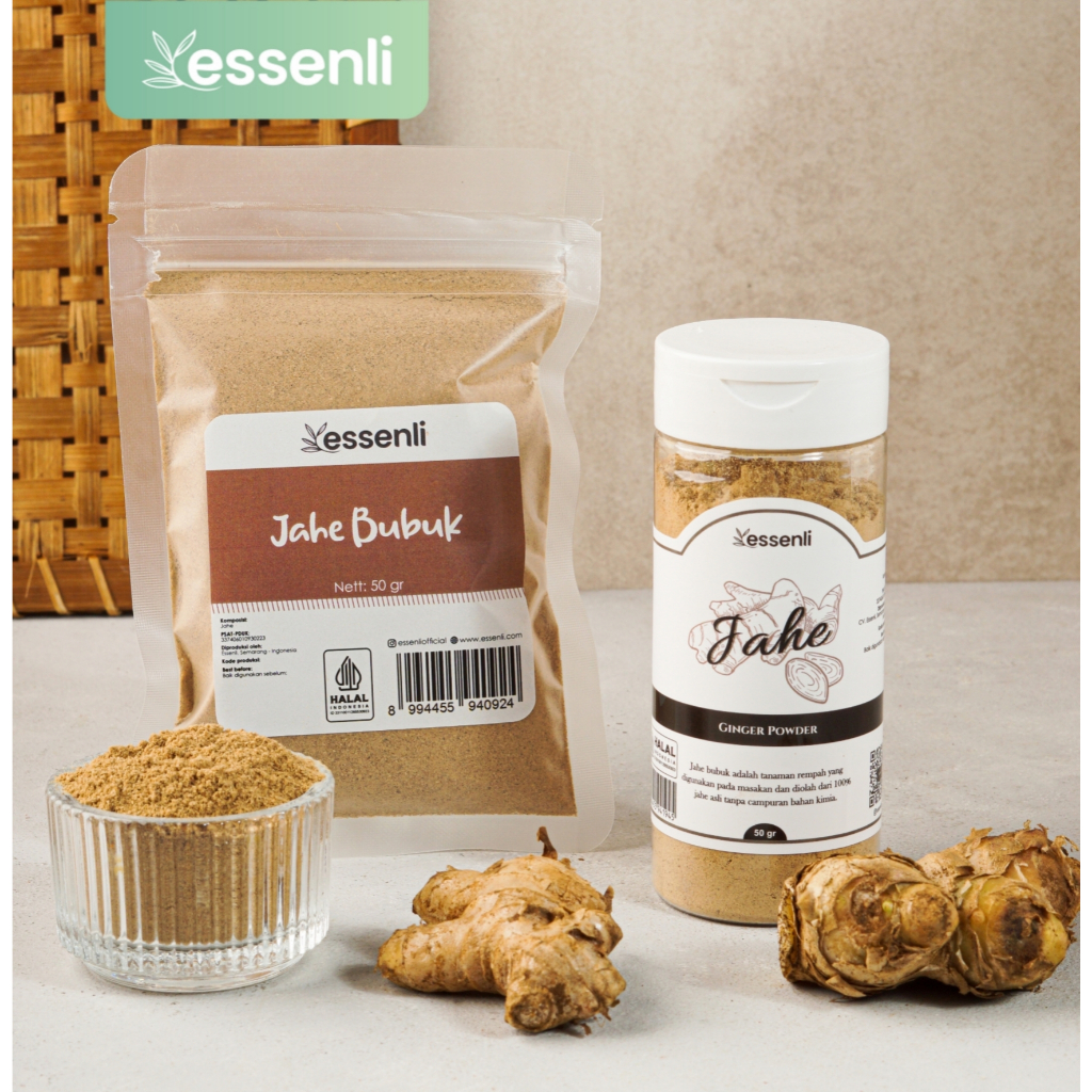

ESSENLI Jahe Bubuk Bumbu Rempah Dapur