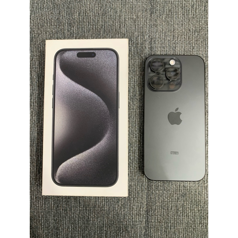 IPhone 15 pro 256GB Black