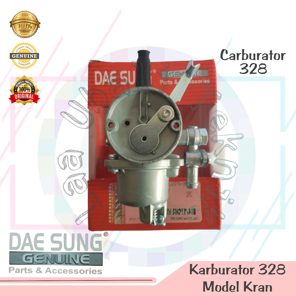 KARBURATOR POTONG RUMPUT 328 KRAN BAWAH DAESUNG ORIGINAL