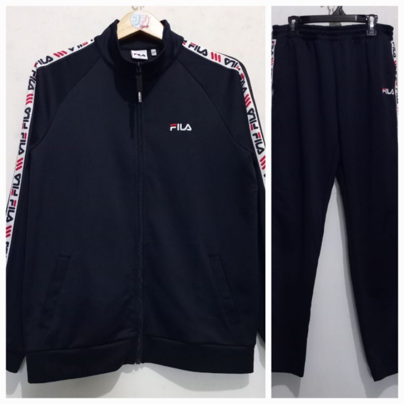 tracktop trackpants fila tapped 1 set