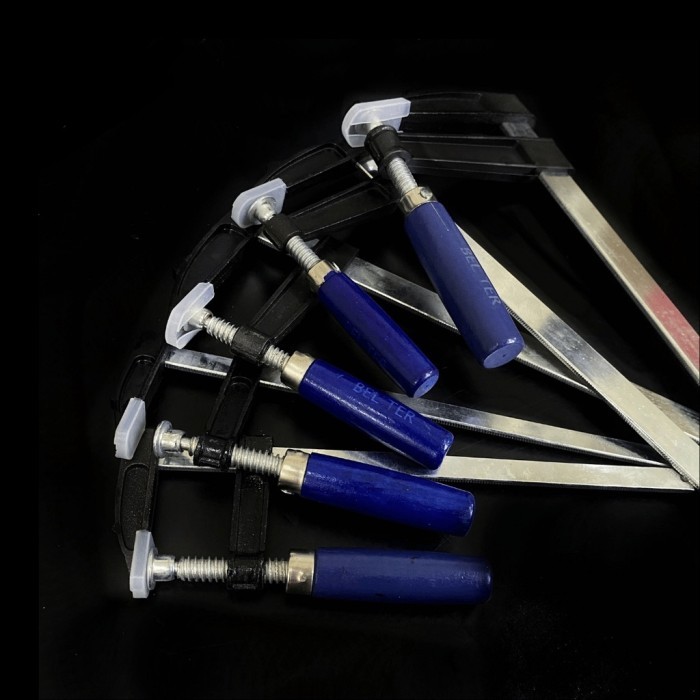 

Penjepit Kayu Papan F Clamp Papan Kayu Heavy Duty Woodworking 50x200mm | 50x300mm | 80x200mm