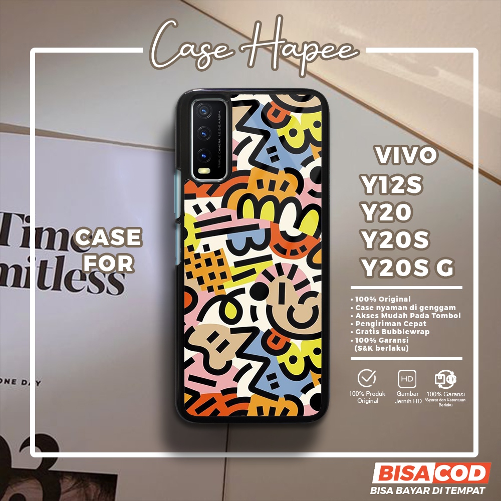Case Vivo Y12S Y20 Y20S Y20S G Casing Vivo Y12S Y20 Y20S Y20S G [DDLE] Casehapee Case Glossy Case Ae
