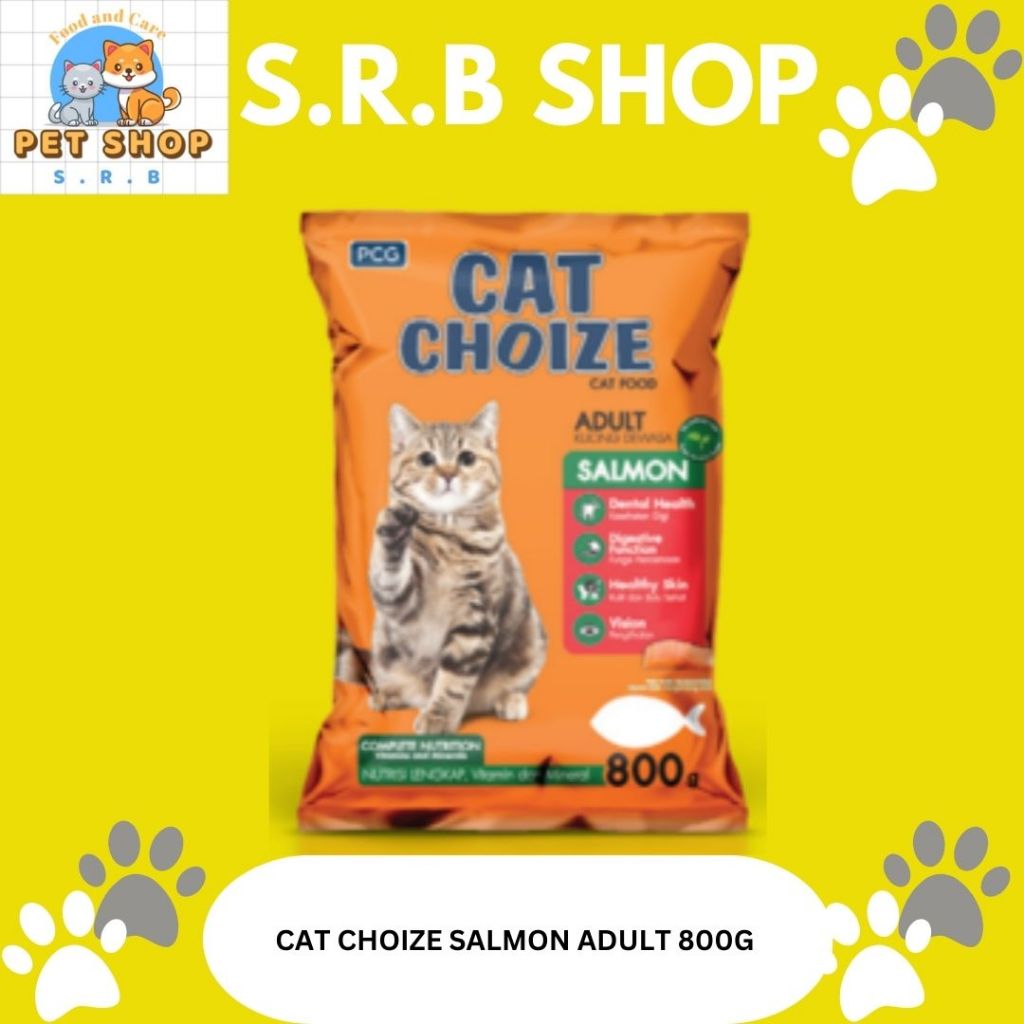 CAT CHOIZE SALMON 800 gr Makanan Kucing- CAT CHOIZE SALMON KUCING DEWASA 800 gr