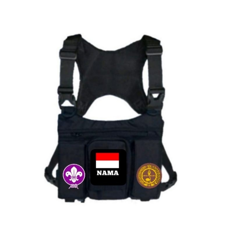 tas dada chest bag logo kwarnas scout