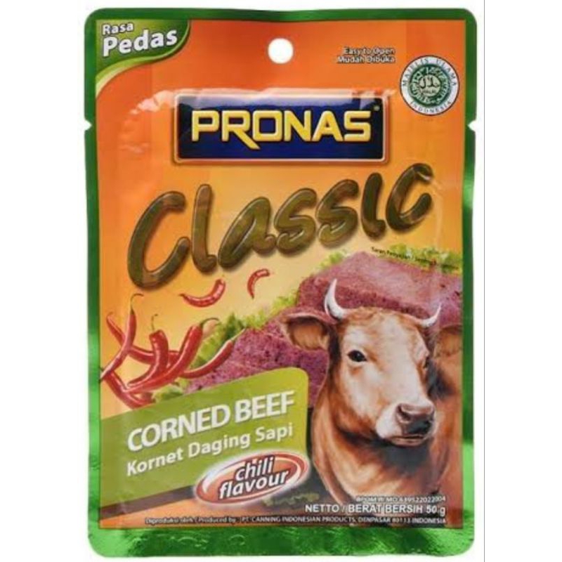 

Pronas Corned Beef Chilli Sachet