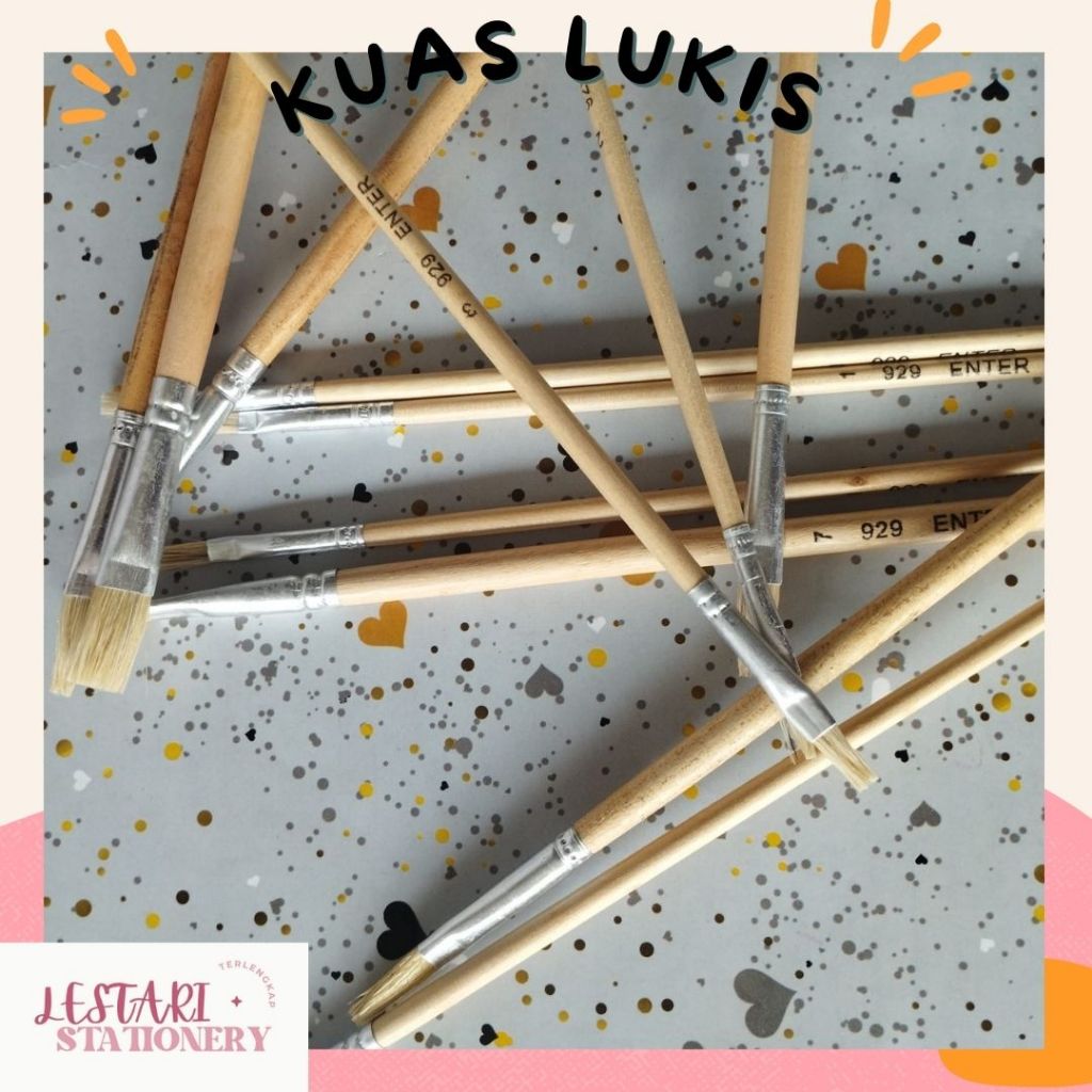 

Kuas Lukis | paint Brush | Kuas Cat | Lestari Stationery