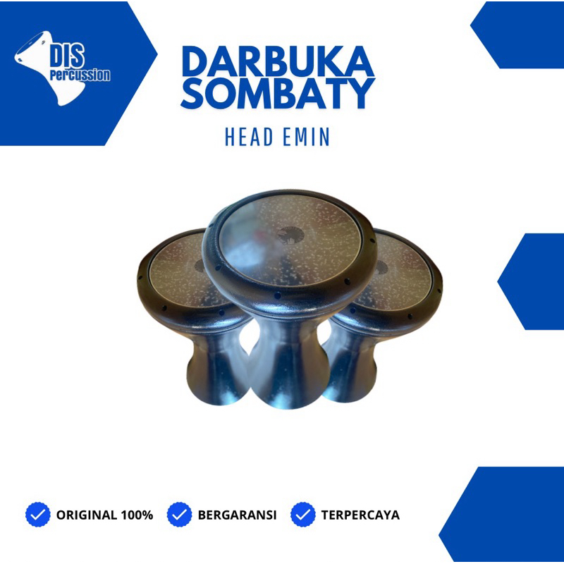 9 INCH DARBUKA SOMBATY DIS PERCUSSION MIKA EMIN DARBUKA EMIN ORI