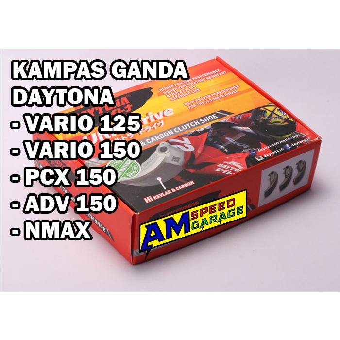 Kampas Ganda Daytona Vario 125/150 / PCX150/ NMAX