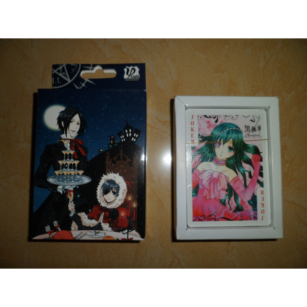 Kartu Poker Anime Kuroshitsuji Black Butler