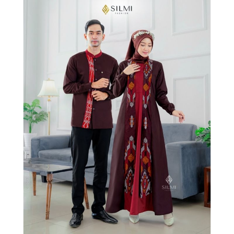 Dress/Gamis/Koko Couple/Sarimbit RENGGANIS Silmi