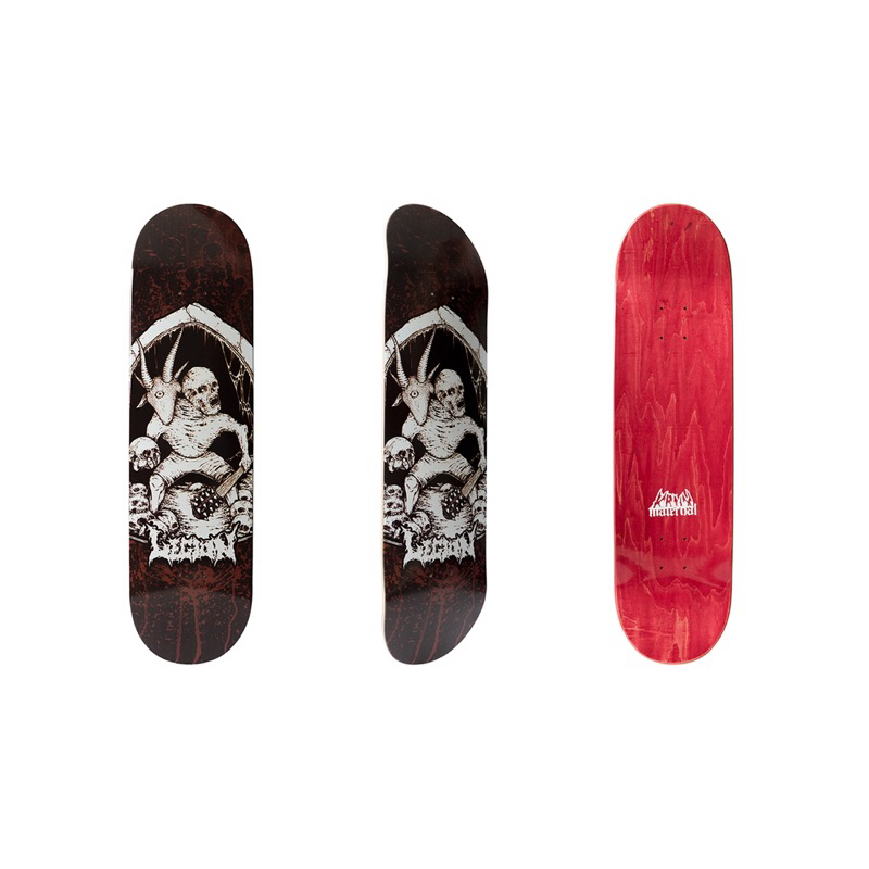deck papan skateboard MATERNAL x KRUXWEAR bekas