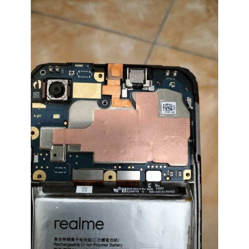 Mesin HP realme narzo 50i ( normal berpola )