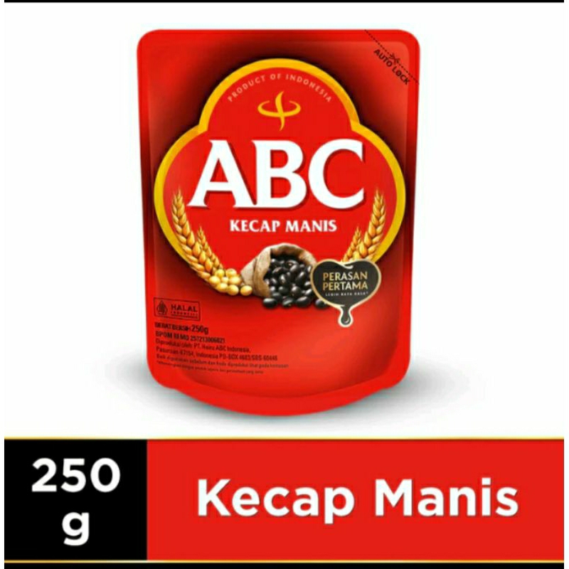 

Kecap Manis ABC Refil 250 ml / Botol 135 ml