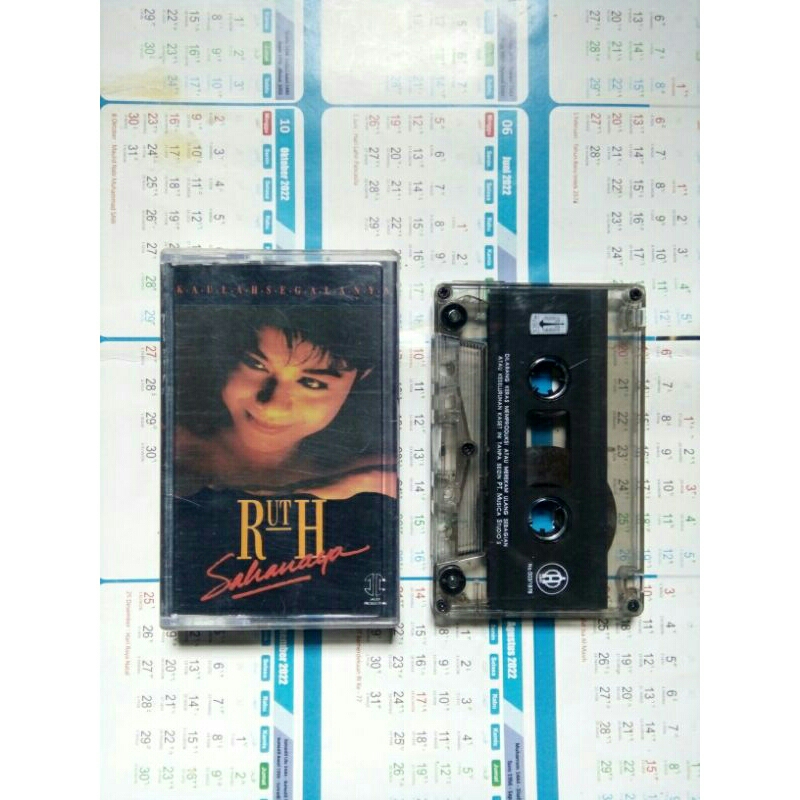 KASET PITA RUTH SAHANAYA - KAULAH SEGALANYA / KASET PITA LAGU RUTH SAHANAYA