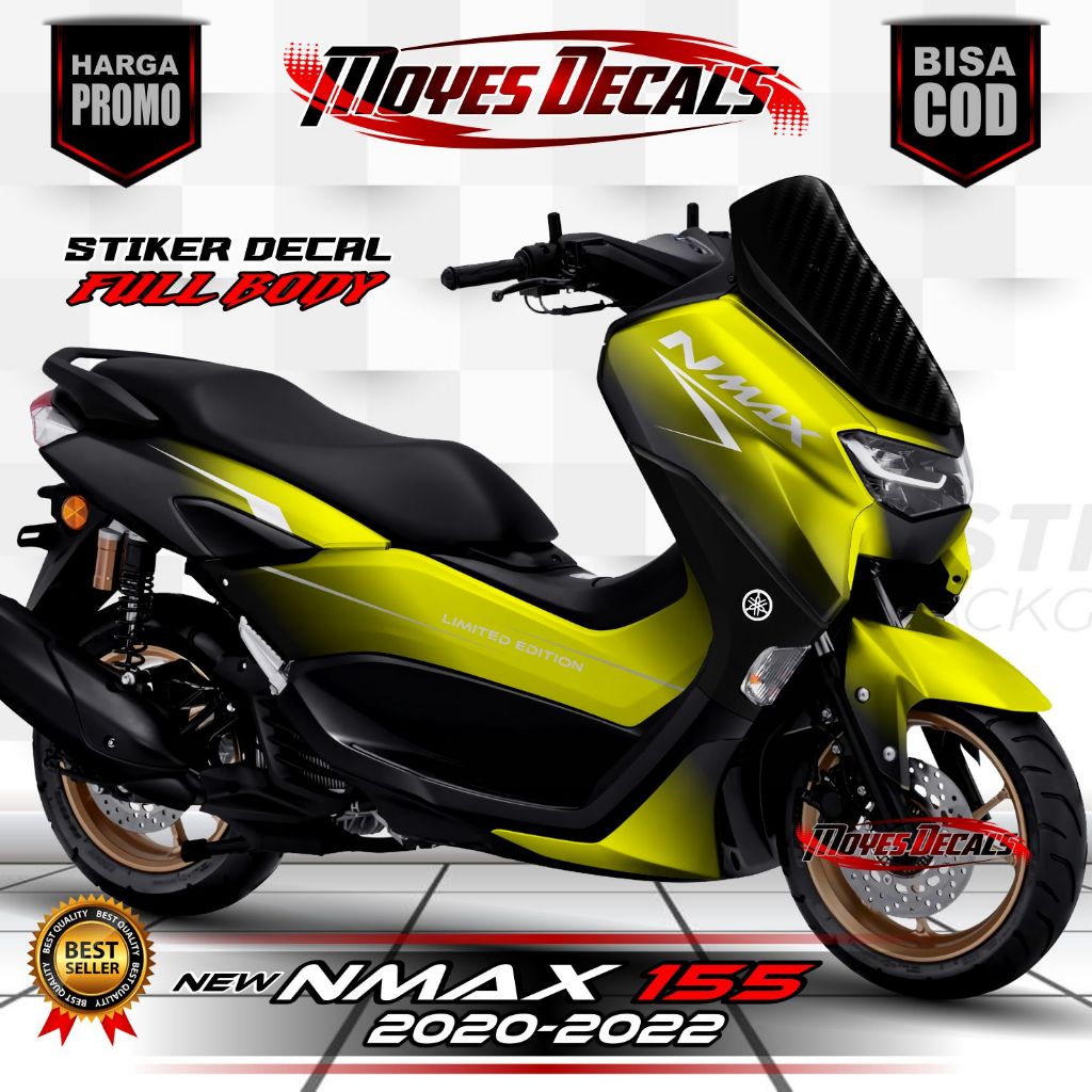 COD stiker decal bunglon new nmax 155 2020 - 2022 - 2023 Fullbody dekal sticker motor Fullbody