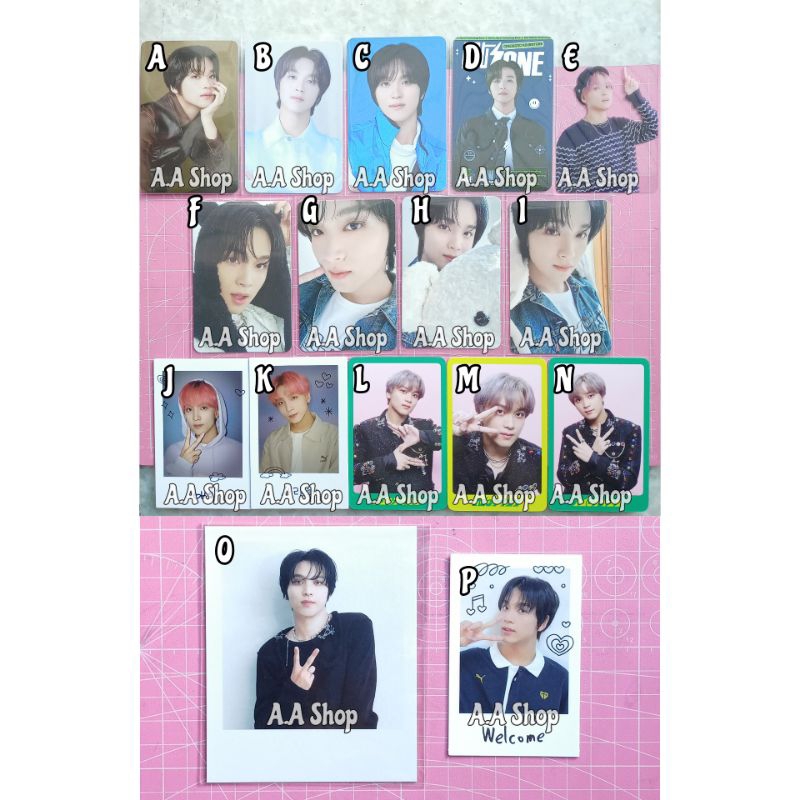 Ready (GET DISC 2k-15k) Haechan Photocard Official NCT Zone Coupon Steampunk White Royal Old School 