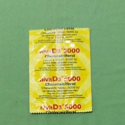 Hivit D3 5000 / prove perstrip