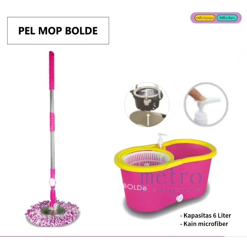 PEL SUPER MOP BOLDE / Alat Pel Super Mop Bolde