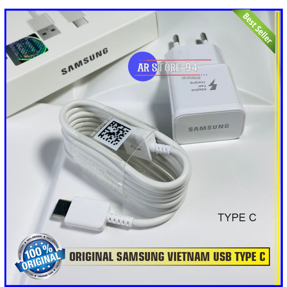 Charger Samsung Galaxy A12 Original 100% Fast Charging USB C