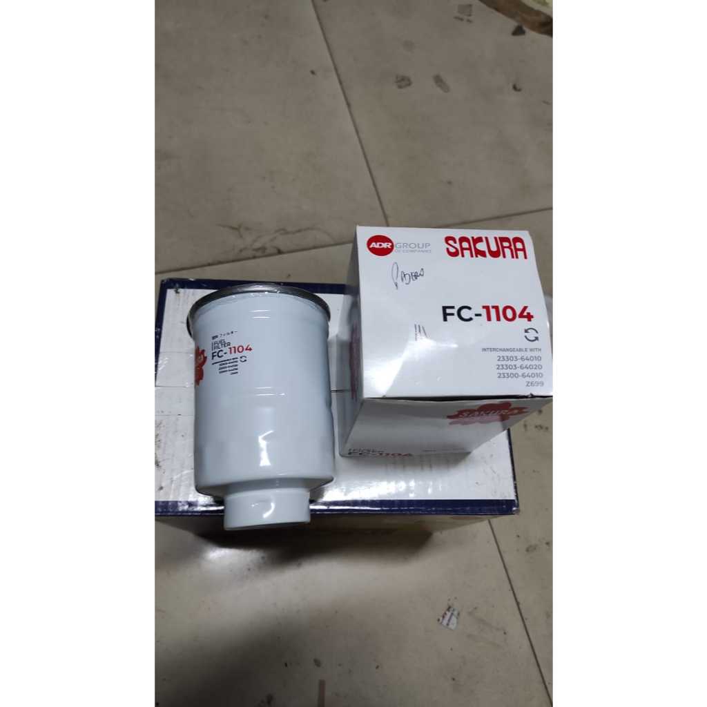 Filter solar fuel filter pajero