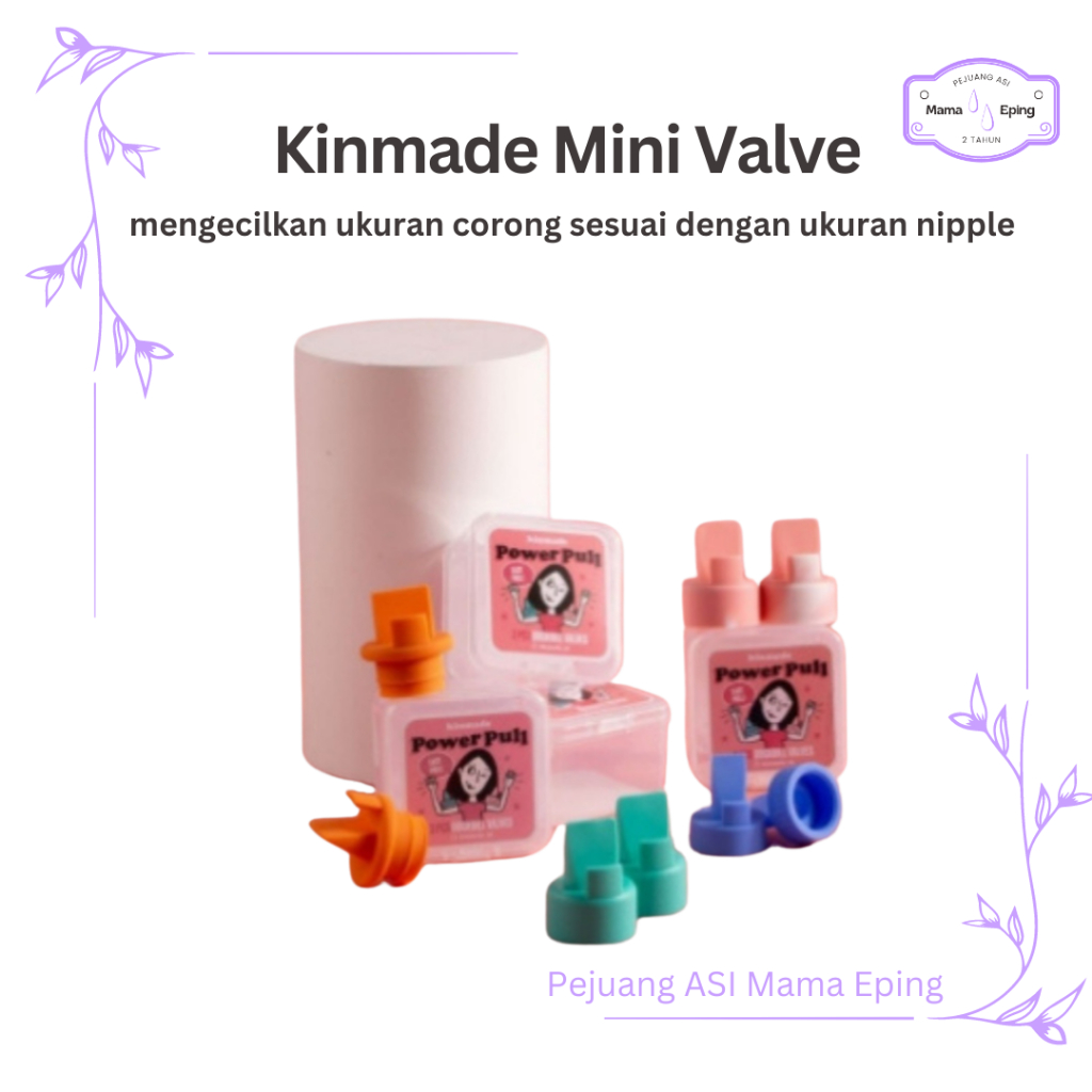 lkj Kinmade Mini Valve Blue & Pule Untuk Pompa Asi