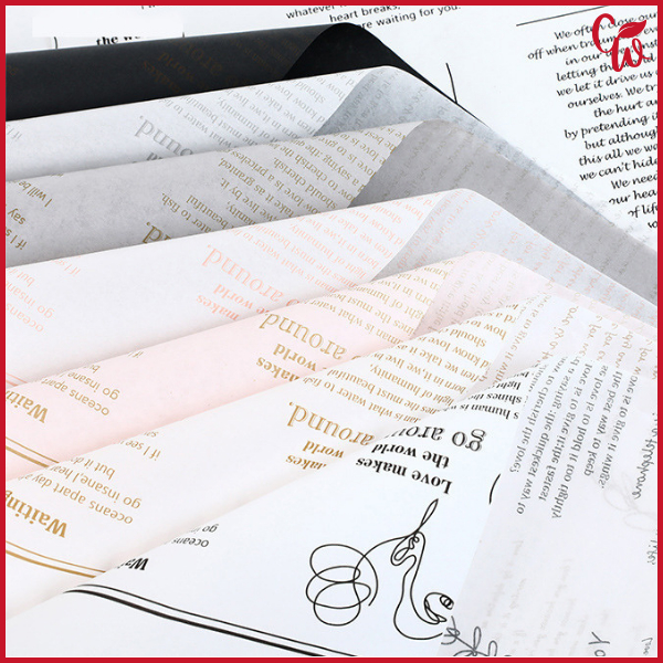 

20 Lembar Kertas Buket Sydney Paper Flower Wrapping Pembungkus Bunga Ecer KB6249