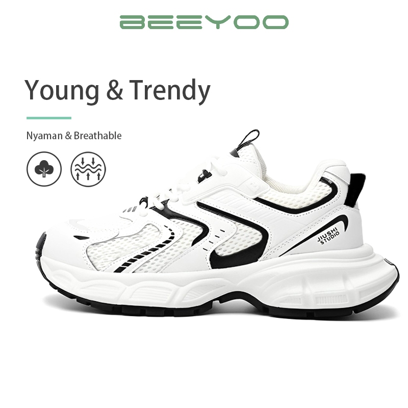 Beeyoo Sepatu Olahraga Wanita Sepatu Cewek Sneakers Casual Sporty Shoes WR711