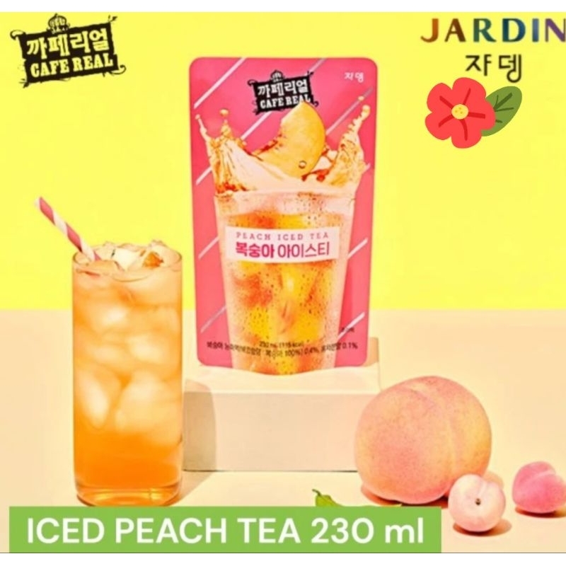 

Jardin Iced Tea Peach/ Blue Lemonade Teh Instan Rasa Buah Khas Korea