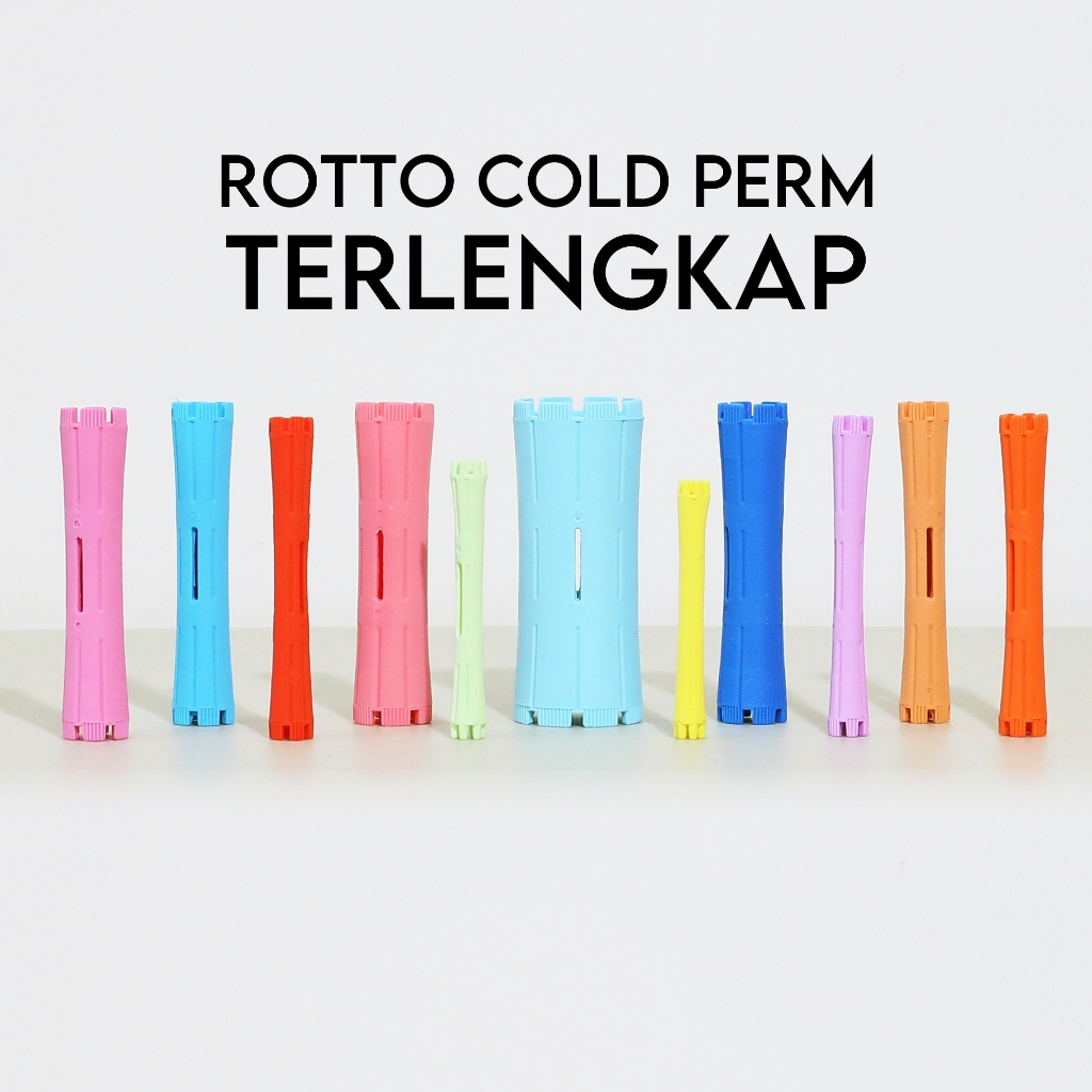 TERLENGKAP Rotto Cold Perm - Rotto Perm Plastik - Rotto Cold Salon Prefesional - Rotto Keriting Ramb