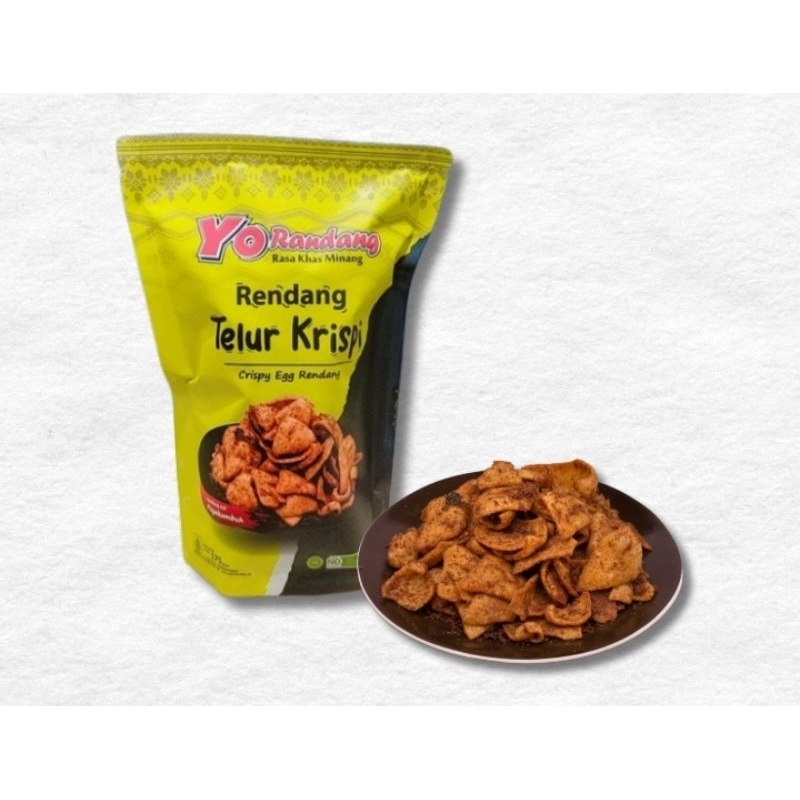 

YO Randang Rendang Telur 175gr | Instan Khas Minang | HALAL | BPOM